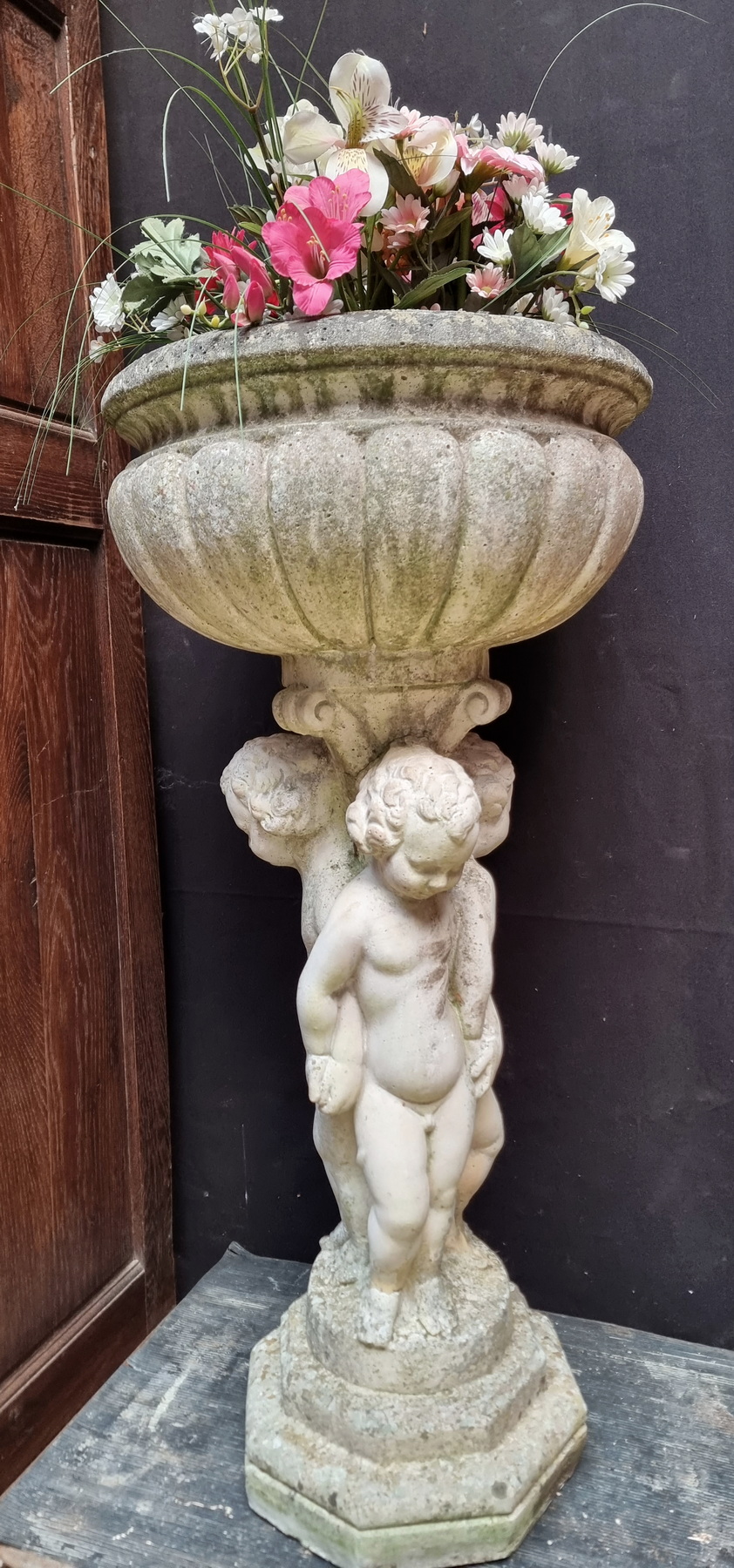 A vintage French Planter Stand